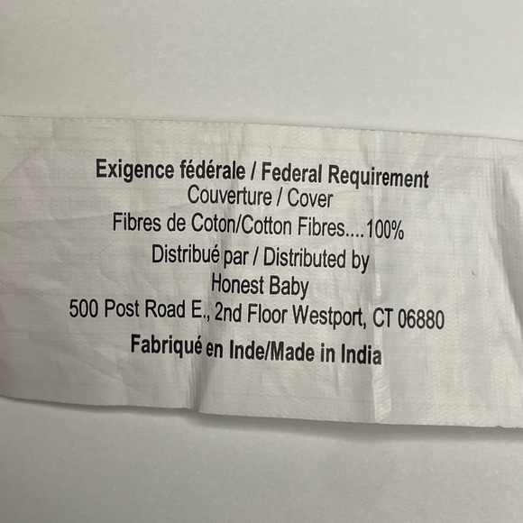 The Honest Company Baby Organic Cotton Light Filled Reversible Wearable Blanket - Picture 10 of 14